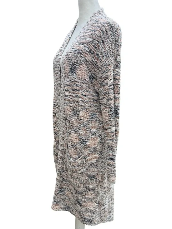 Anthropologie Pilcro Padma Space-Dyed Long-Line Knit Cardigan Boho Sweater Sz S - Picture 6 of 12